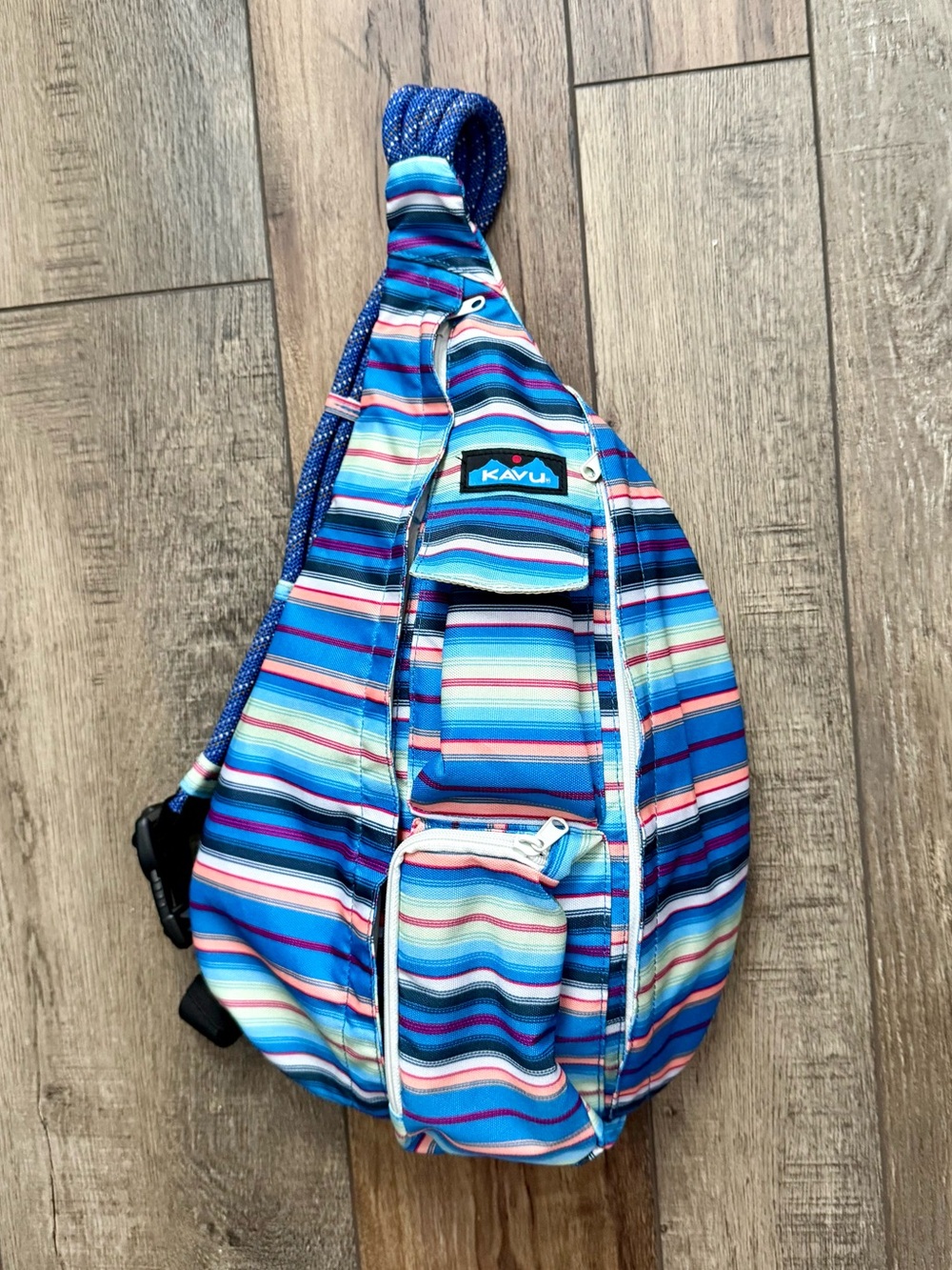Kavu Rope Sling Bag Summer Stripes